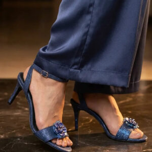 Navy Formal Sandal For Women FR5384